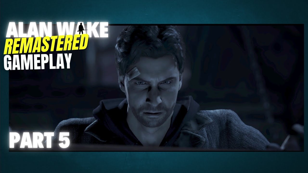Alan wake Remasterd Gameplay walkthrough part 5(4k,60 Fps)PC Game with commentary or talking