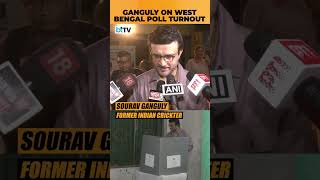 West Bengal Election 2026 | Sourav Ganguly Reacts To Strong Voting Percentage