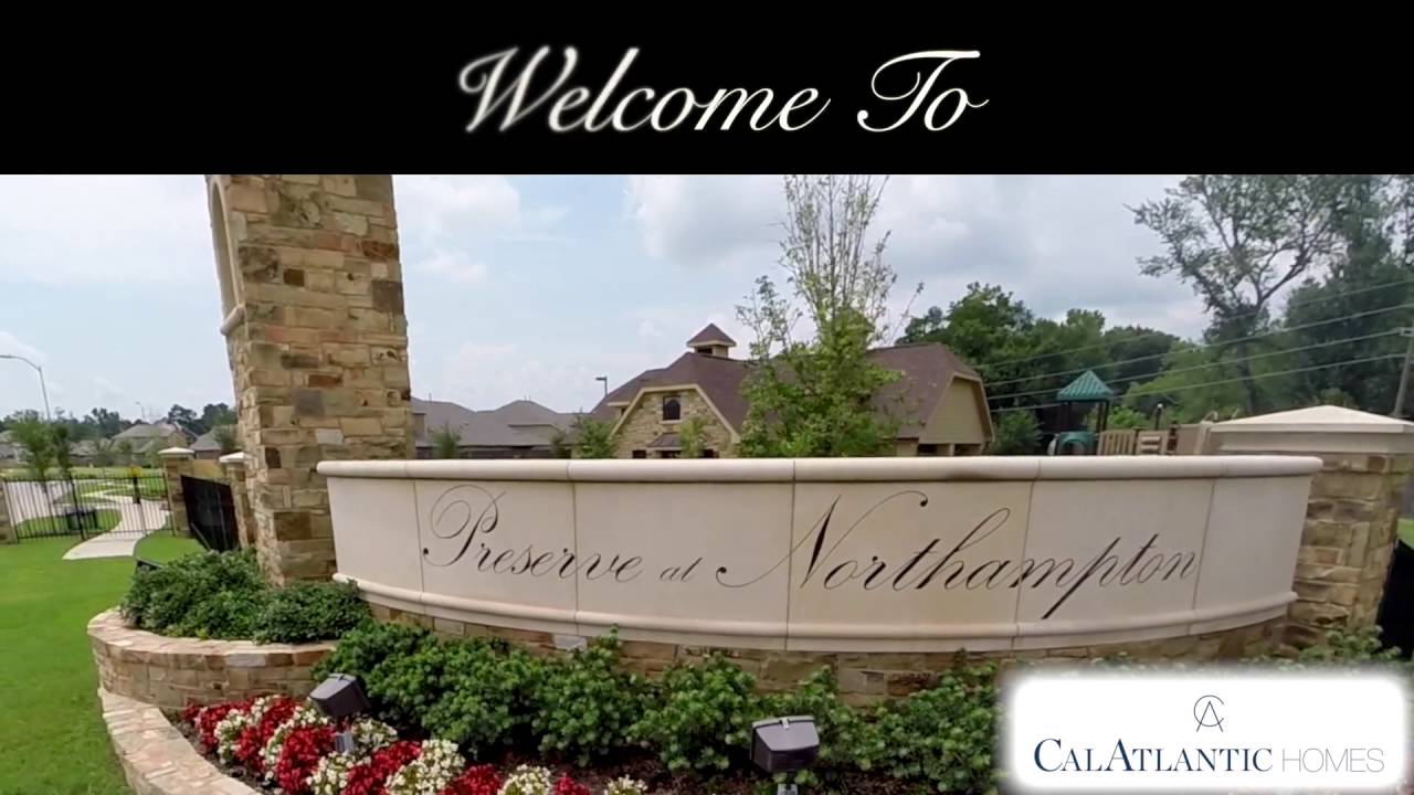 Preserve at Northampton New Homes in Spring, TX YouTube