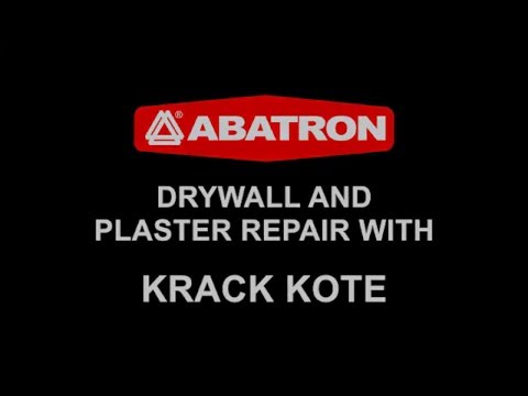 How to use Krack Kote by Abatron