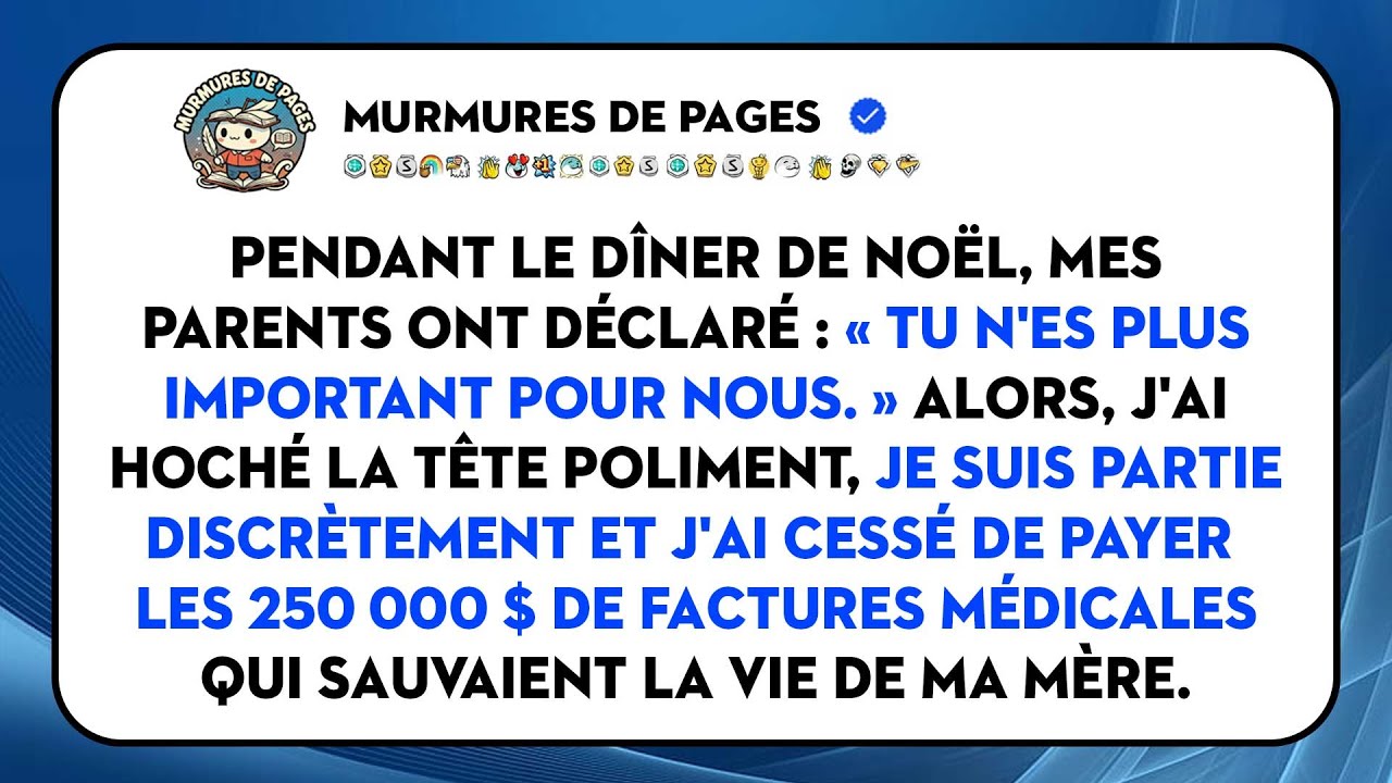 « Tu Ne Comptes Plus », Ont Dit Mes Parents À Noël. J'ai Poliment Accepté Leur Verdict.
