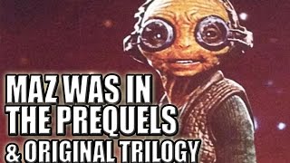 Star Wars Theory | Maz Kanata Is Hidden in Every Star Wars Movie?!