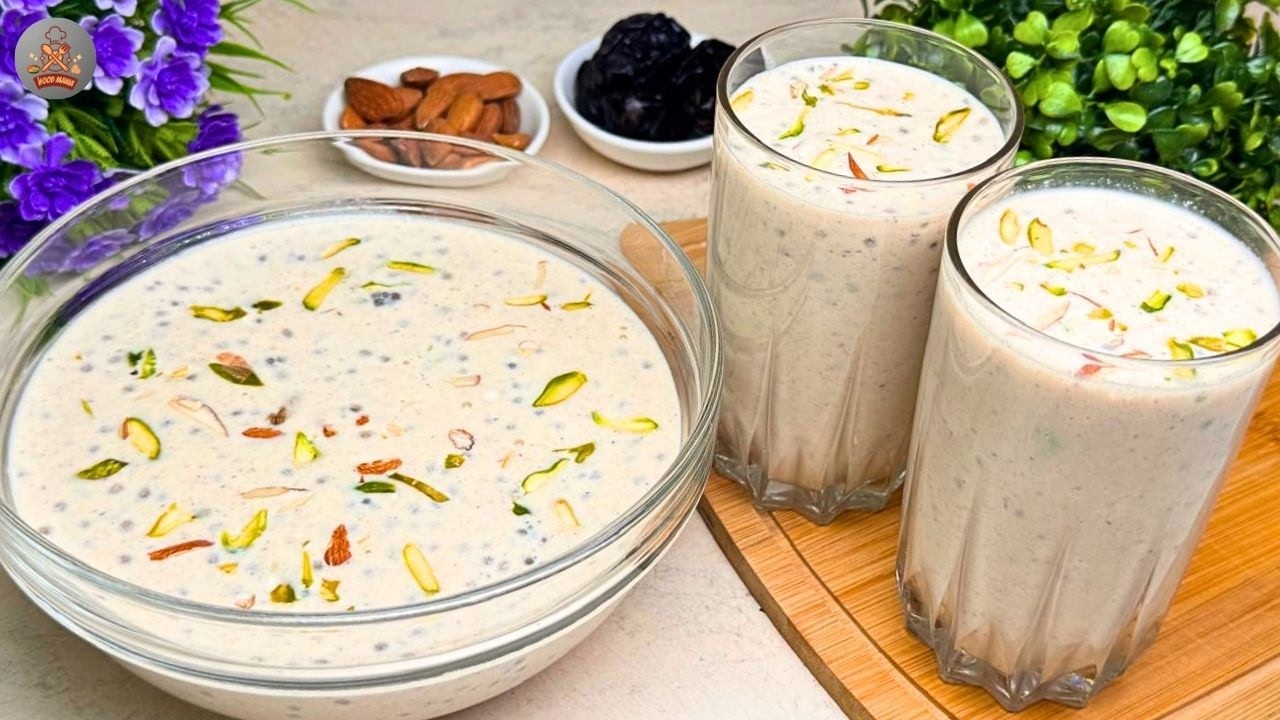 Creamy Healthy Drinks For Iftar | Ramadan Special Drink Recipe | Summer Special Drinks Recipe