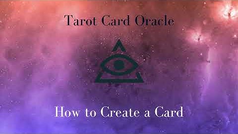 5. How to Add a Card in Tarot Card Oracle