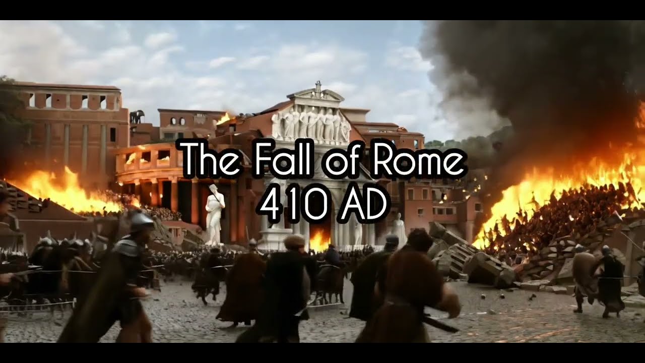 410 AD - The Fall of Rome - YouTube