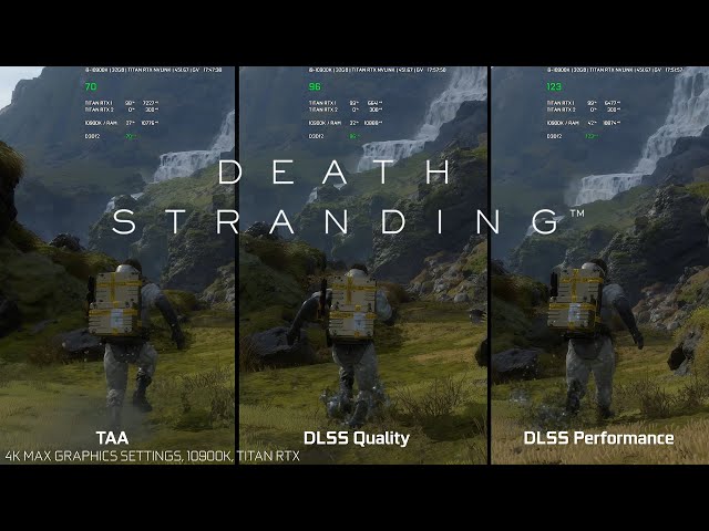 Death Stranding ya disponible en PC - Trailer de Lanzamiento y Video  Comparativo DLSS 2.0 On Vs Off