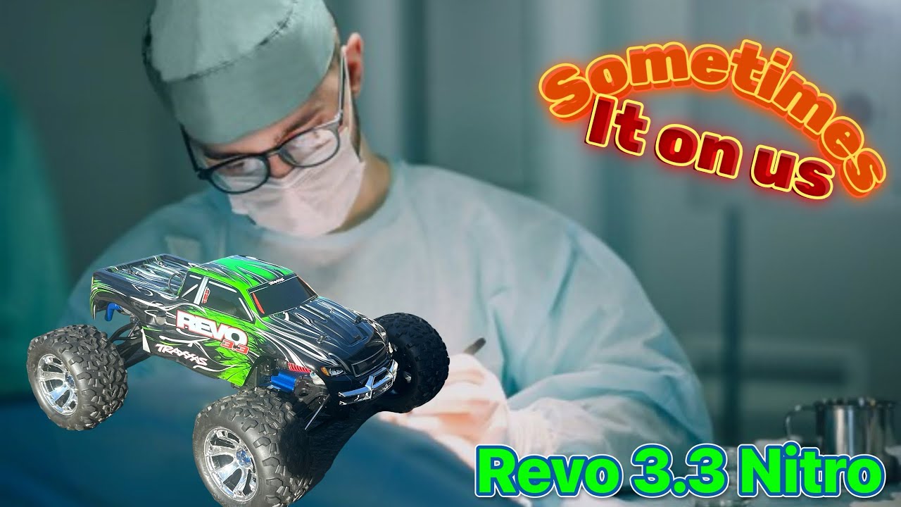 У модели Traxxas Revo 3.3 Nitro возникли проблемы с запуском, пора их решить! Полный комплект про...