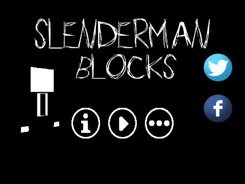 Slender Man Blocks