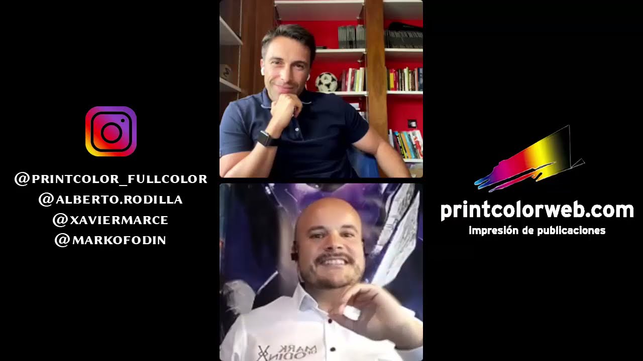 Entrevista a Xavier Marcé por Alberto Rodilla y Printcolor