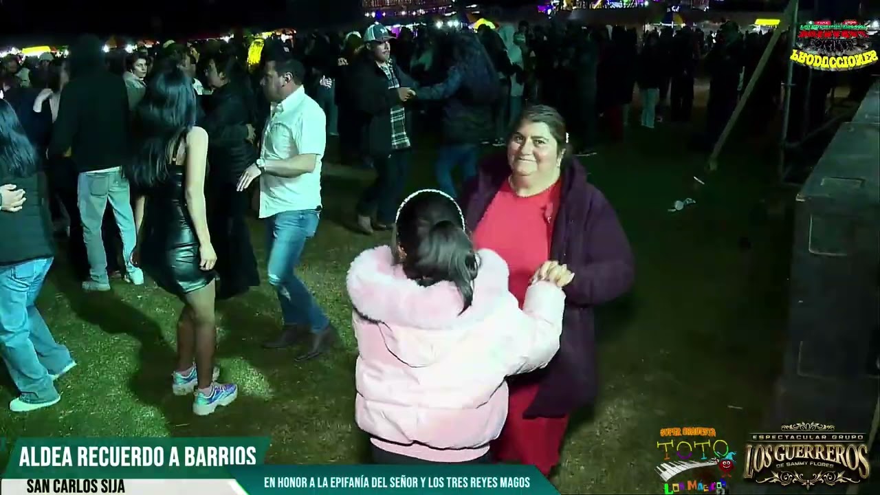 GUERREROS DE SAMMY FLORES ALT. C/ SUPER ORQUESTA TOTO,LOS MÁGICOS📍ALD. RECUERDO A BARRIOS, 6/01/2026