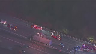 Overturned truck closes all lanes in DeKalb County: GDOT