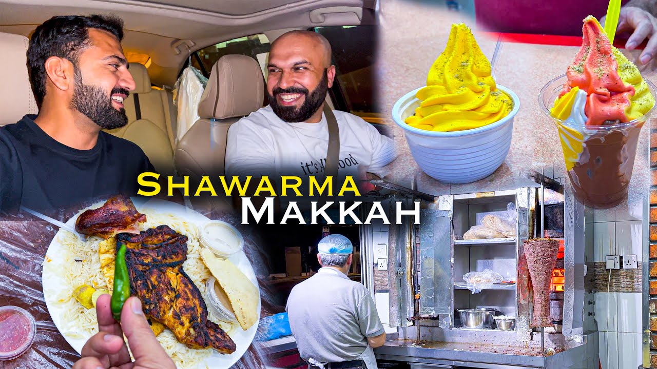 ⁣Hujjaj Came Back From Hajj 2022 | My Favorite Ice Cream Turkish Shawarma in Makkah With@Zubair Riaz