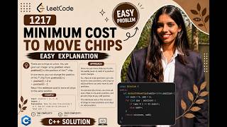 LeetCode 1217 | Minimum Cost to Move Chips to The Same Position | Easy Problem | C++ Solution