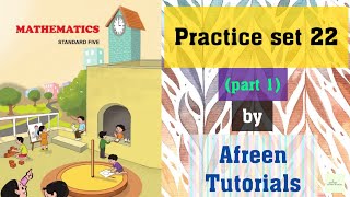 Class 5 maths problem set 22(part 1)