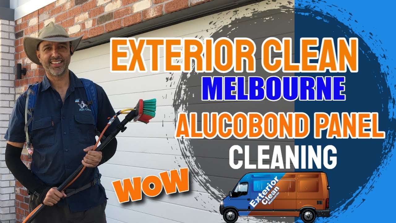 Residential Commercial Alucobond Panel Clean Exterior Clean Melbourne