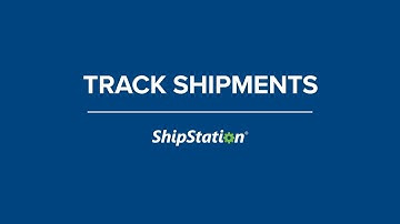 Track Shipments in ShipStation