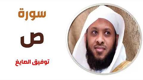 سورة ص - توفيق الصايغ