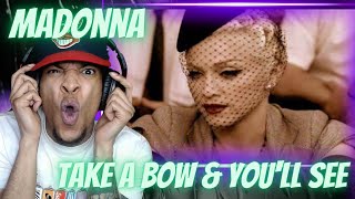 FIRST TIME HEARING MADONNA - TAKE A BOW & YOU'LL SEE | REACTION