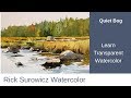 Watercolor Tutorial, "Quiet Bog" , Narrated step by step tutorial