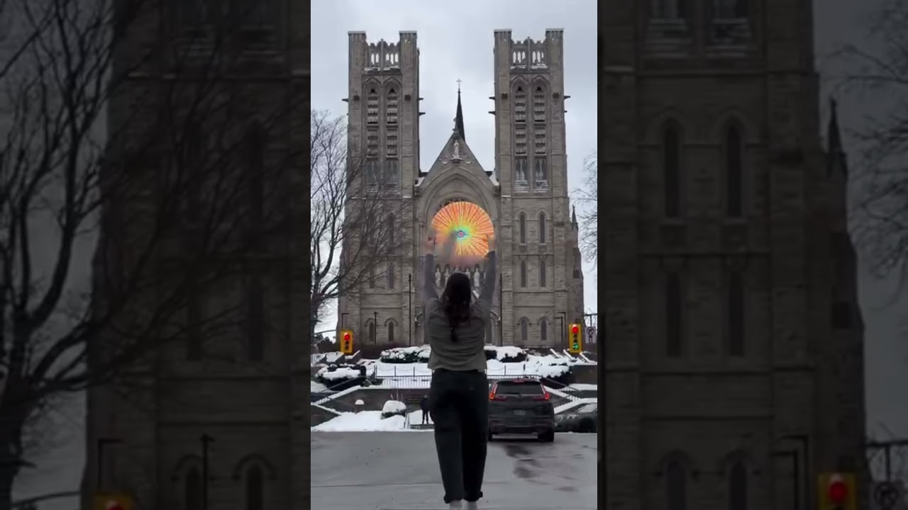 Dichroic glass transmits and reflects multiple colours depending on lighting.