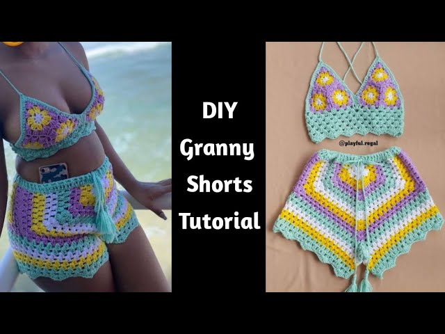 Simple and Easy Crochet Bralette for Beginners 