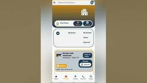 DoorsVision Smart Restaurants App