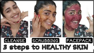 3 steps to Healthy & Glowing skin || Natural home remedy for skin care || Aditi Prabhudeva screenshot 5