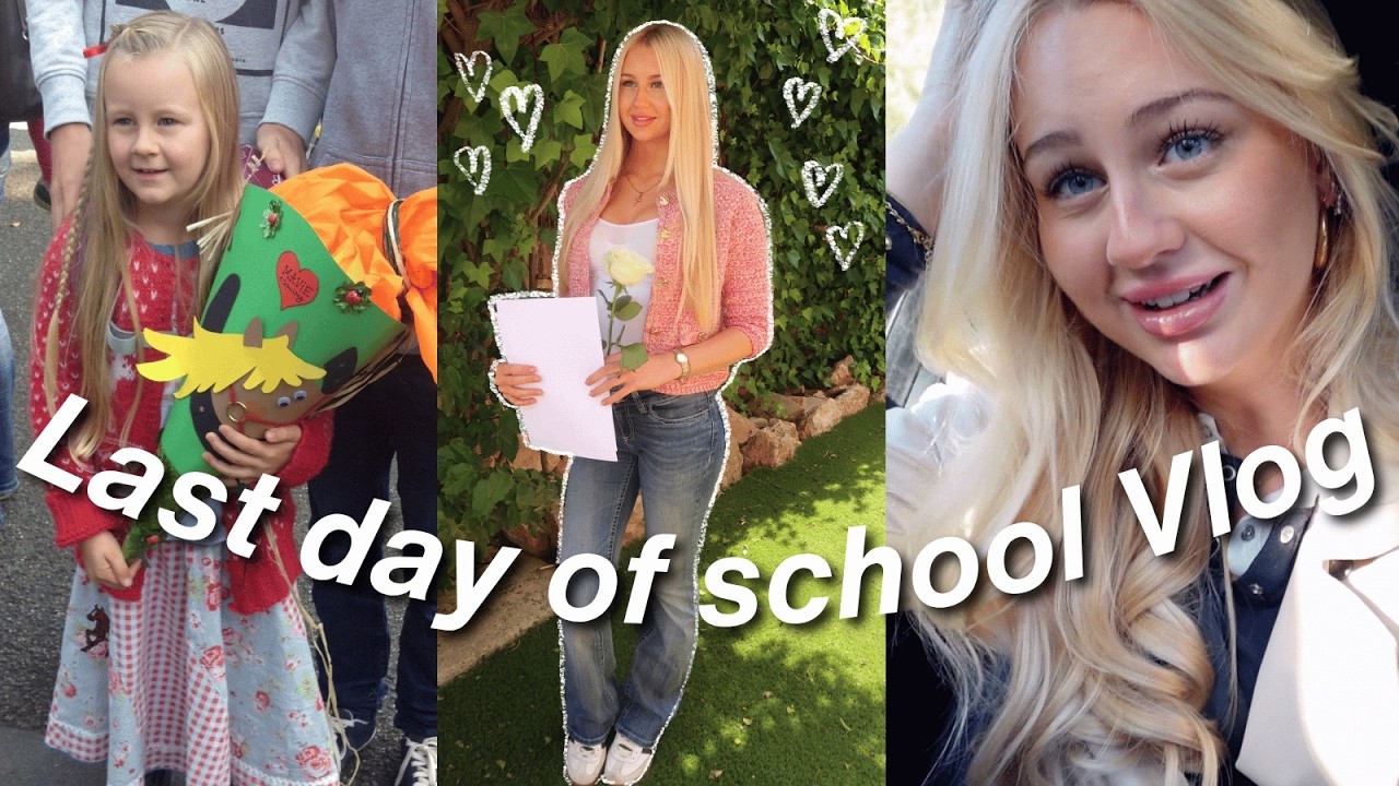 DAS war mein LETZTER SCHULTAG 🥺 12 Jahre Schule vorbei | MaVie Noelle