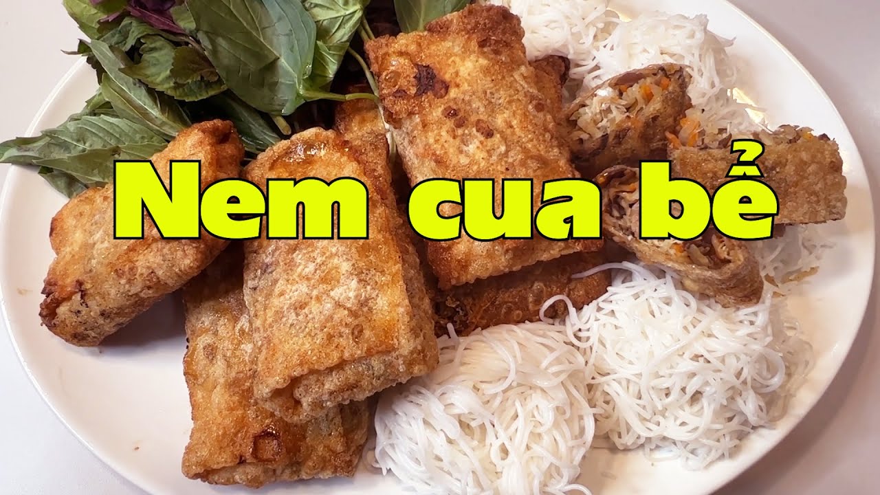 Nem cua bể, món ngon nổi tiếng của Hải Phòng