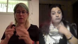 Interview with a Deaf Israeli and a Deaf Palestianian