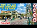 What You CAN And CAN’T Bring To The Disneyland Resort | How To Make Going Through Security Easier