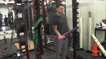 DB Tricep Extension OCI Oscillatory Isometrics Triphasic Training