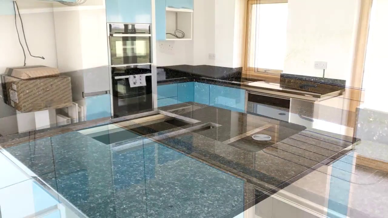 Blue Pearl Granite installation
