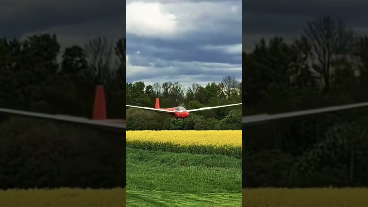 Erster Schlepp 2025 – ASK13 im Landeanflug (5,33 m Spannweite / 14,5 kg / Maßstab 1:3) #modellflug