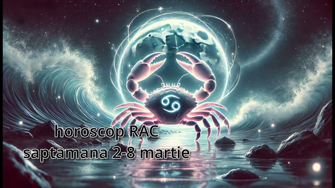 Horoscop Rac 2–8 martie | Eclipsa care îți schimbă perspectiva #zodiac #horoscope #astrology