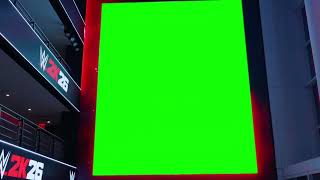 WWE2K26 reveal green screen