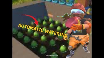How to make an automatic watering system for crops in scrap mechanic