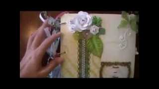 Wedding Scrapbook 8 x 8 Mini with a Celtic touch.
