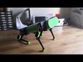4 legged robot design using arduino