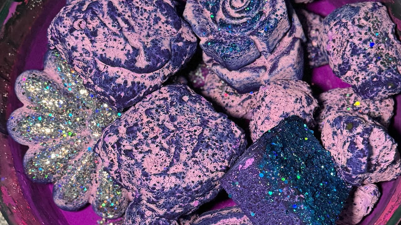 #ThursdayPurpleSparkle 💜✨Oddly Satisfying #gymchalkasmr