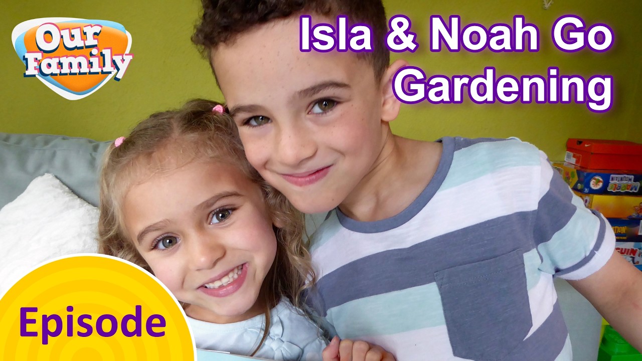 Isla and Noah Go Gardening | Our Family FULL EPISODES | CBEEBIES