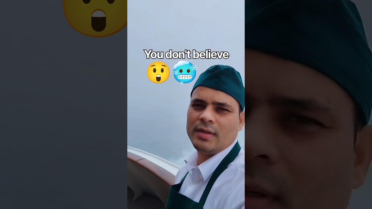 🌨️🌊DENGEROUS COLD FOG IN ICELAND SEA