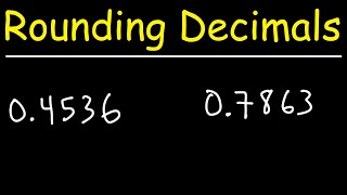 How to Round Decimals to the Nearest Thousandth