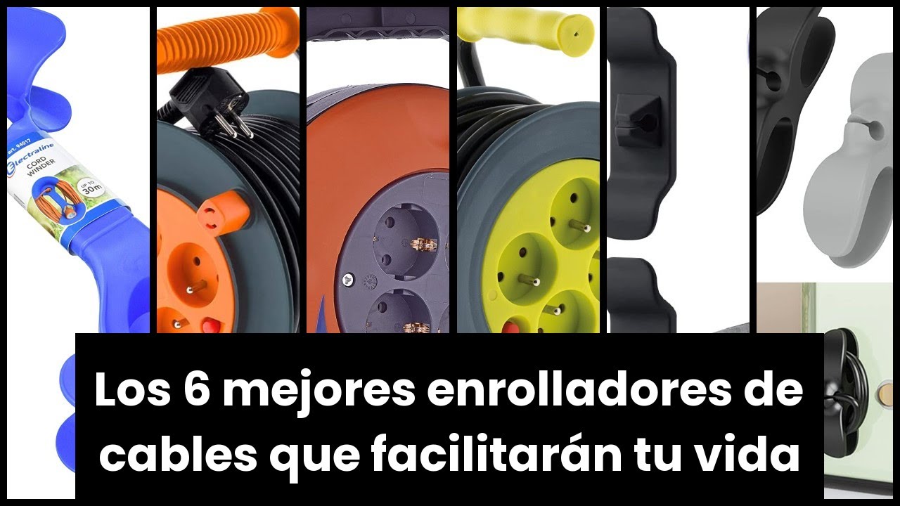 ENROLLADOR CABLE: Los 6 mejores enrolladores de cables que facilitarán tu vida