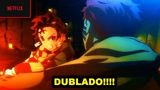 Finalmente Saiu Na Netflix Dublado - Demon Slayer 5 Temporada Completo Dublado