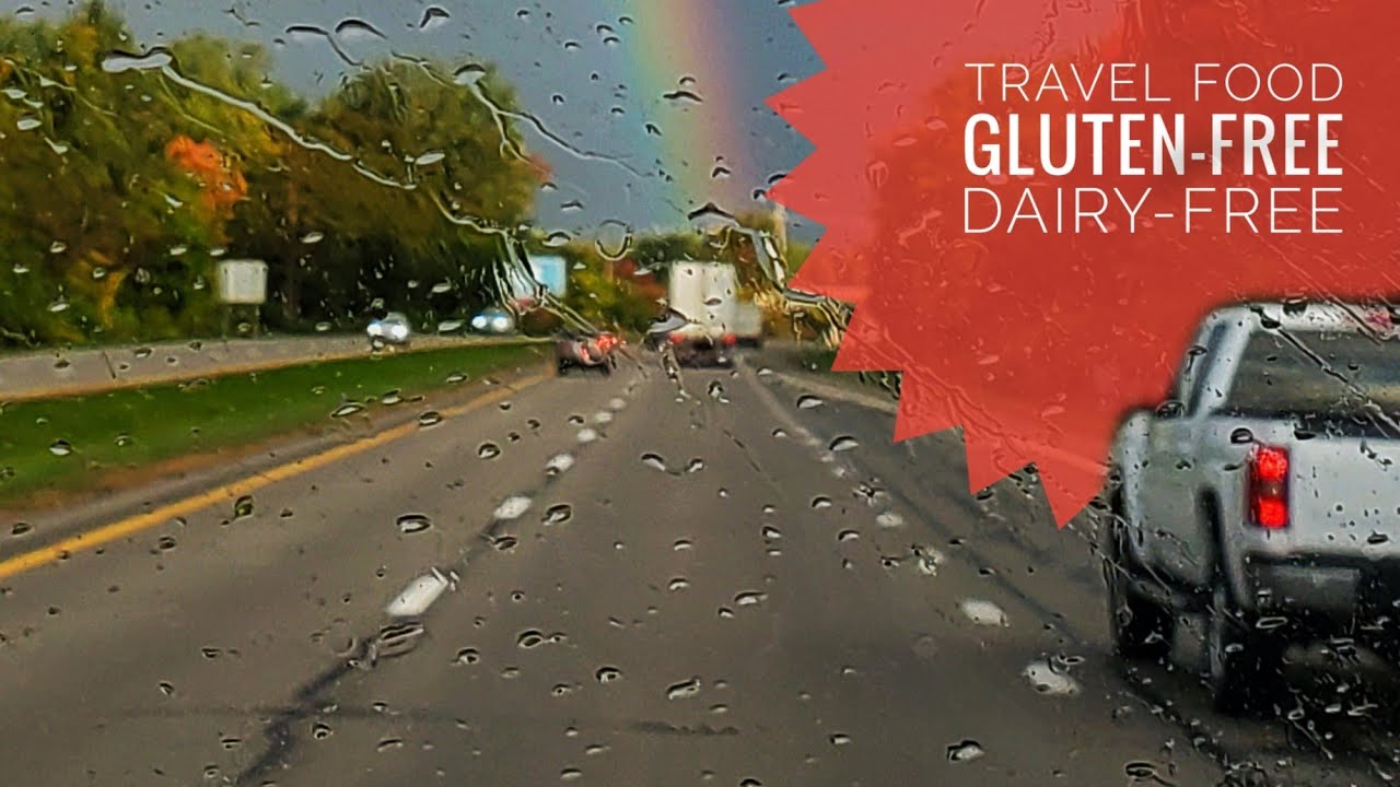 Gluten Free Dairy Free TRAVEL FOOD ideas (what I ate for 4 days)