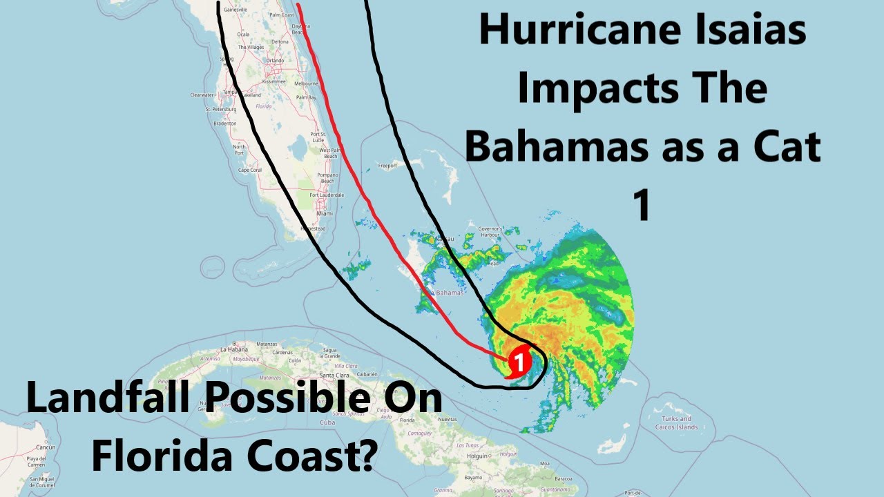 Hurricane Isaias Nears Florida Coast and TD10 Forms!! Possible ...