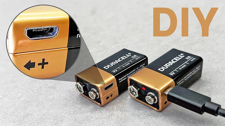 How To Add USB Port For Charging 9V Batteries!