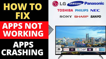 Hoe je een crashende app of een app die niet werkt op een smart-tv kunt oplossen