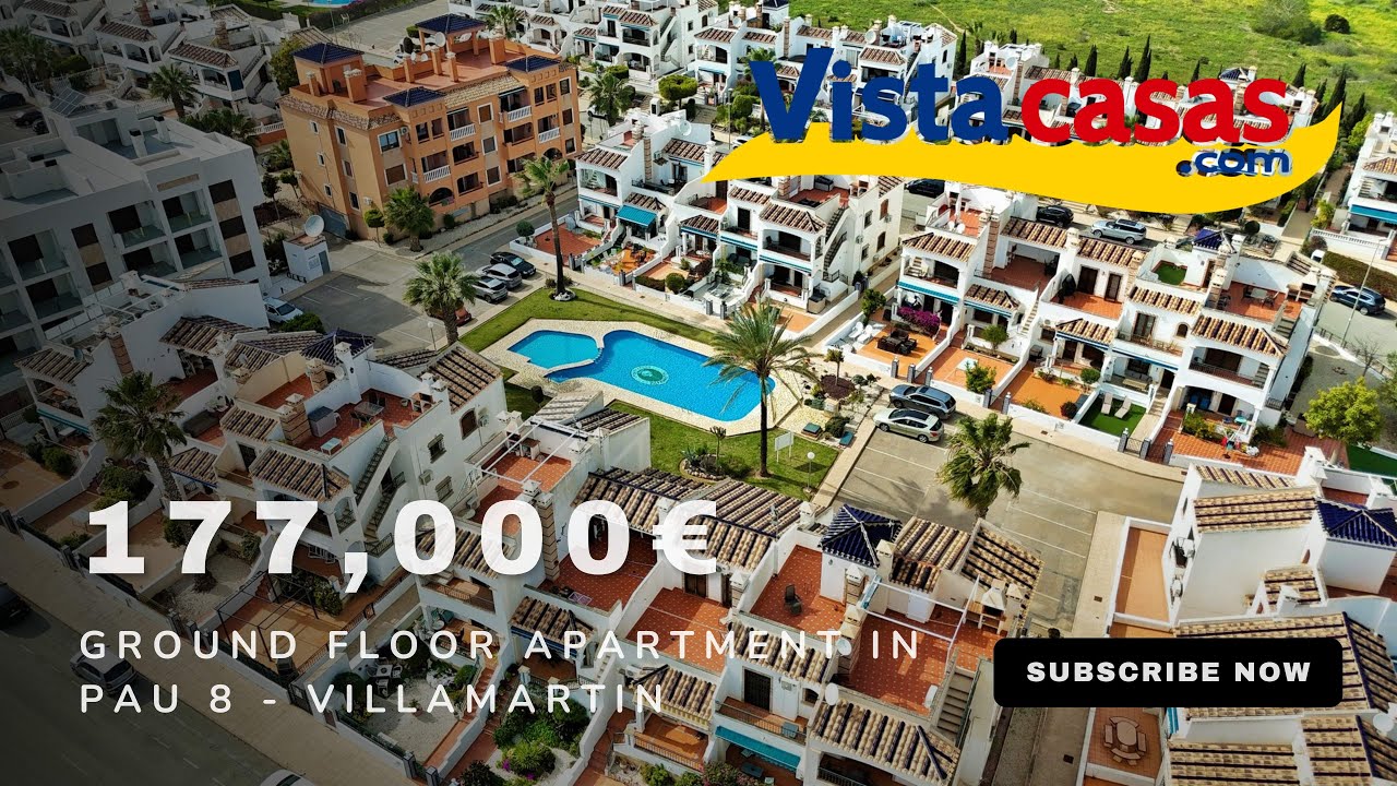 Ground-Floor Apartment in Villamartin | Private Garden & Pool Access | 177,000€